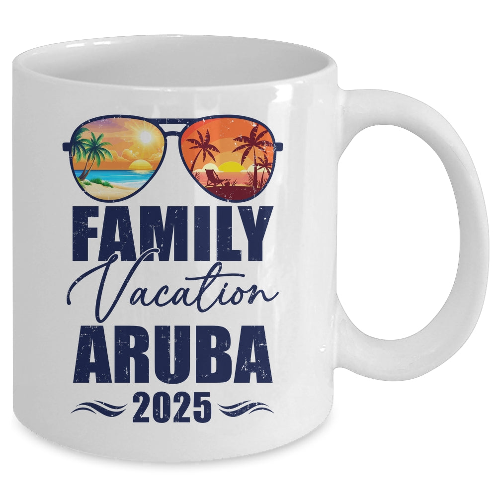 Aruba Matching Family Vacation 2025 Making Memories Mug | teecentury