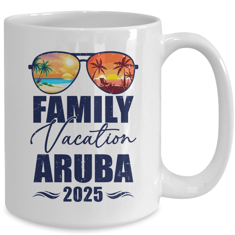 Aruba Matching Family Vacation 2025 Making Memories Mug | teecentury