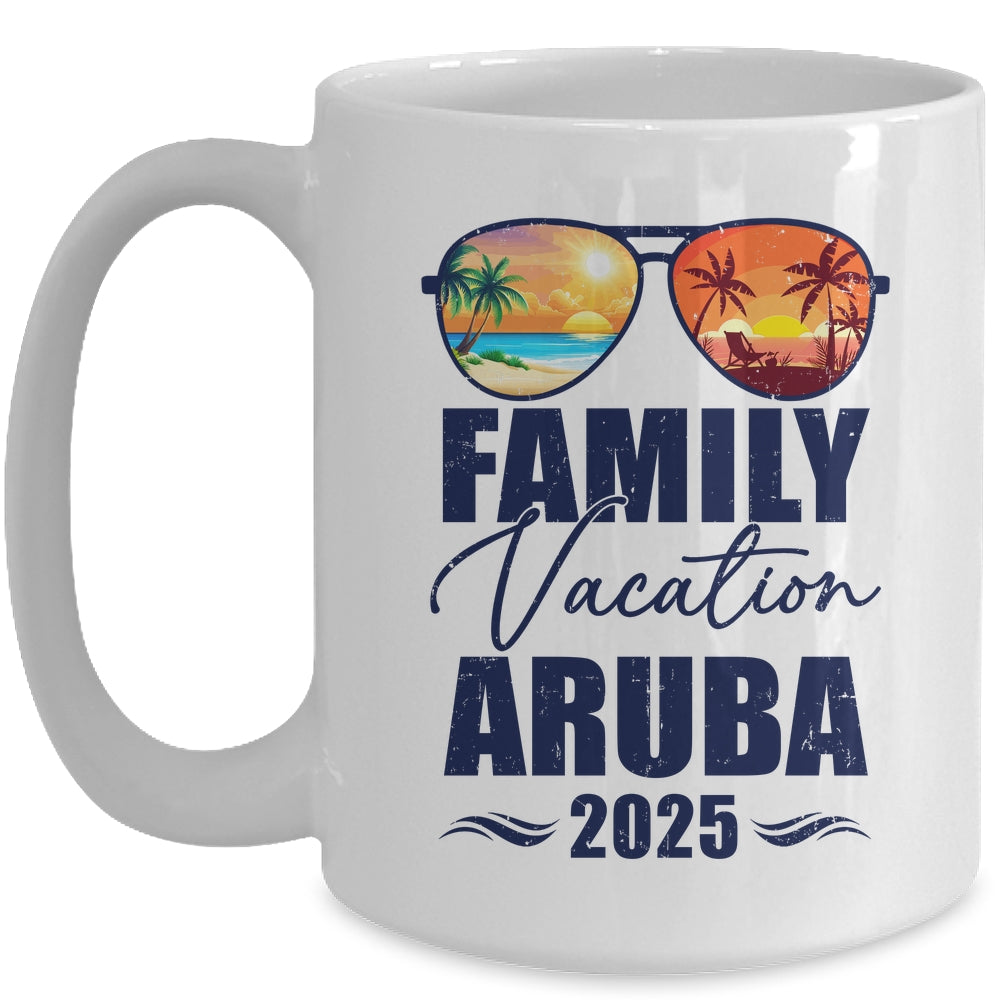 Aruba Matching Family Vacation 2025 Making Memories Mug | teecentury