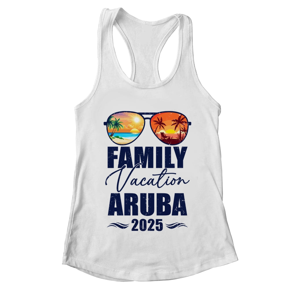 Aruba Matching Family Vacation 2025 Making Memories Shirt & Tank Top | teecentury