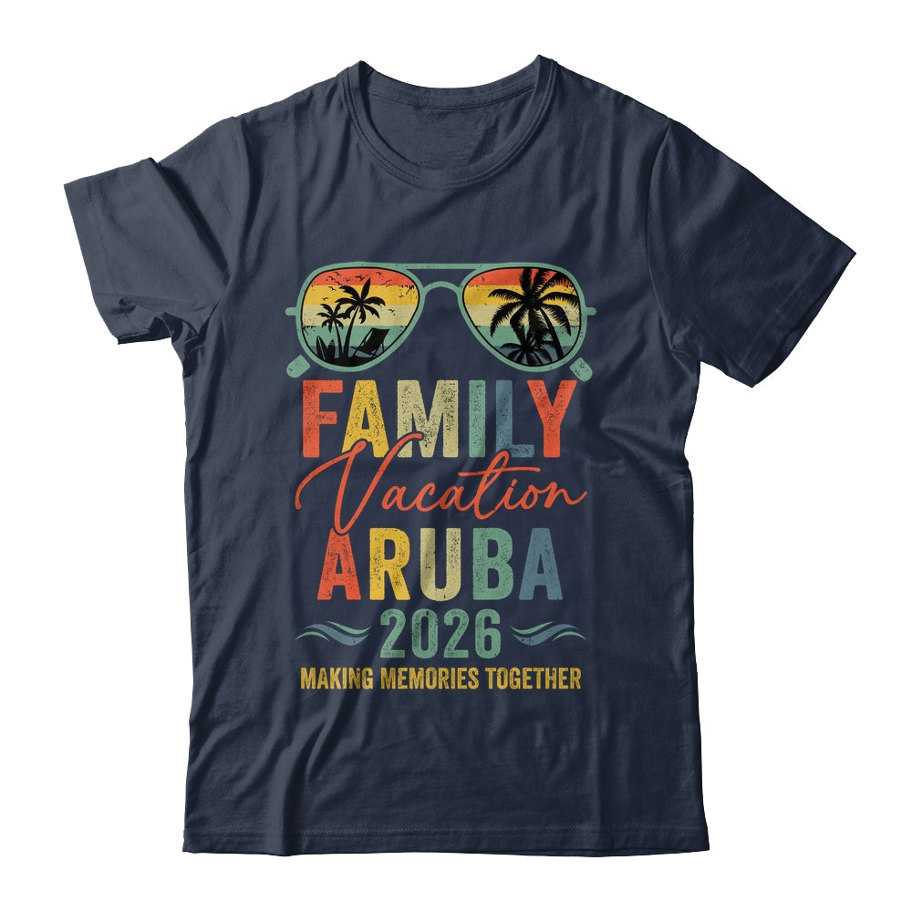 Aruba Vacation 2026 Matching Family Group Summer Shirt & Tank Top | teecentury