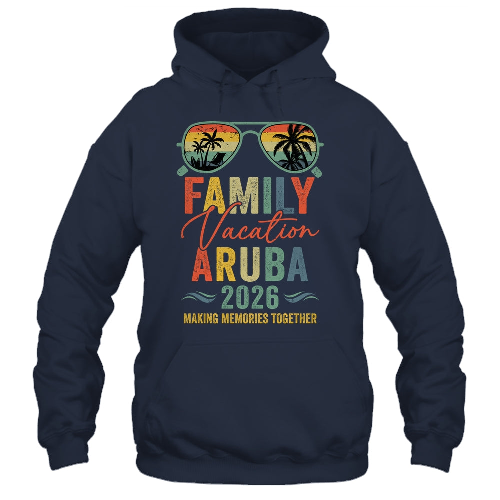Aruba Vacation 2026 Matching Family Group Summer Shirt & Tank Top | teecentury