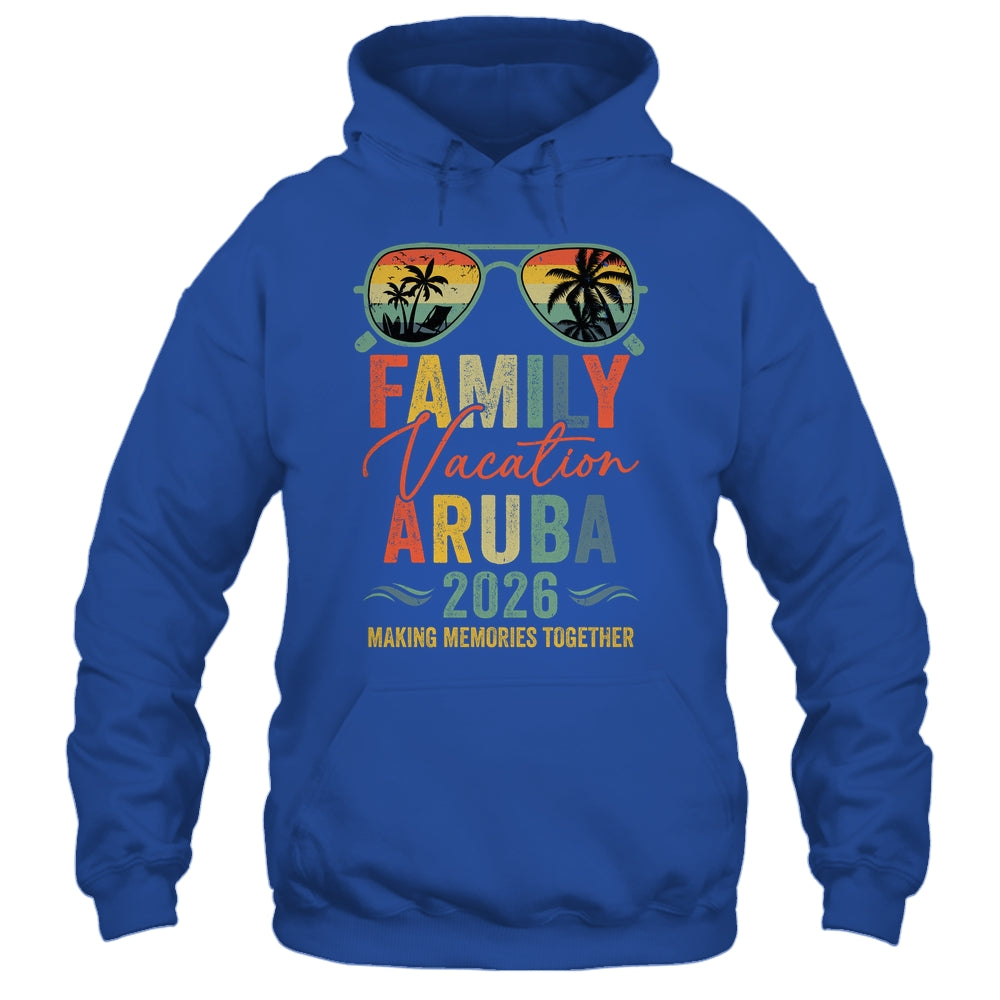 Aruba Vacation 2026 Matching Family Group Summer Shirt & Tank Top | teecentury