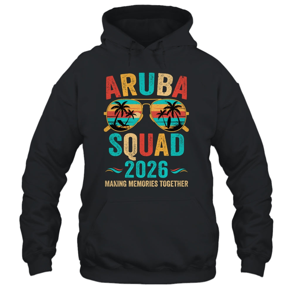 Aruba Vacation Squad 2026 Family Matching Vintage Shirt & Tank Top | teecentury