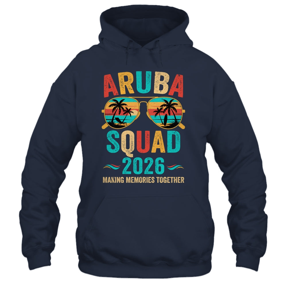 Aruba Vacation Squad 2026 Family Matching Vintage Shirt & Tank Top | teecentury