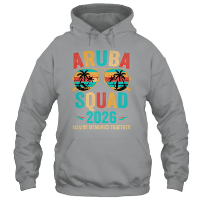 Aruba Vacation Squad 2026 Family Matching Vintage Shirt & Tank Top | teecentury