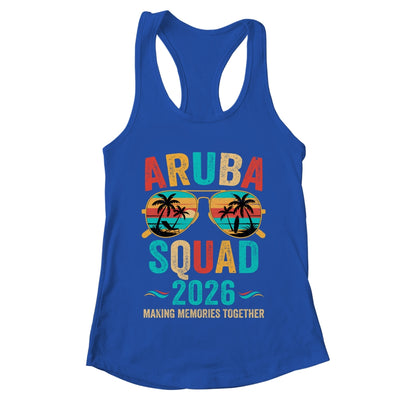 Aruba Vacation Squad 2026 Family Matching Vintage Shirt & Tank Top | teecentury