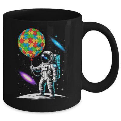 Astronaut Balloon Autism Awareness Space Autistic Kids Boys Mug | teecentury