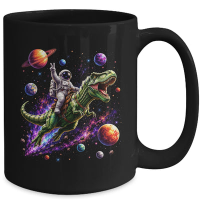 Astronaut Dinosaur T Rex Outer Space Science Galaxy Men Boy Mug | teecentury
