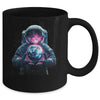 Astronaut Holding Planet Outer Space Galaxy Universe Science Mug | teecentury