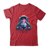 Astronaut Holding Planet Outer Space Galaxy Universe Science Shirt & Hoodie | teecentury