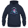 Astronaut Holding Planet Outer Space Galaxy Universe Science Shirt & Hoodie | teecentury