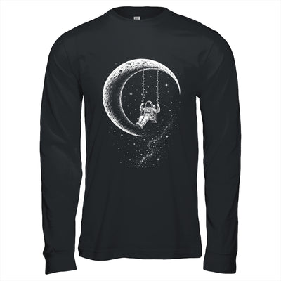 Astronaut Moon Swing Stars Outer Space Galaxy Men Astronomy Shirt & Hoodie | teecentury