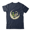 Astronaut Reading Book To Alien Moon Space Women Kids Men Shirt & Hoodie | teecentury
