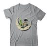 Astronaut Reading Book To Alien Moon Space Women Kids Men Shirt & Hoodie | teecentury