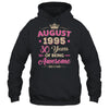 August 1995 30 Years Of Being Awesome Retro 30th Birthday Shirt & Tank Top | teecentury