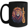 August Birthday Leo Lion Pride Graphic Mens Zodiac Sign Mug | teecentury
