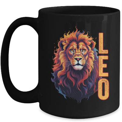 August Birthday Leo Lion Pride Graphic Mens Zodiac Sign Mug | teecentury