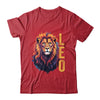 August Birthday Leo Lion Pride Graphic Mens Zodiac Sign Shirt & Hoodie | teecentury