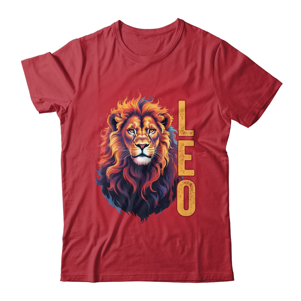 August Birthday Leo Lion Pride Graphic Mens Zodiac Sign Shirt & Hoodie | teecentury