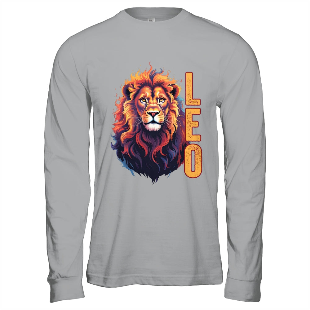 August Birthday Leo Lion Pride Graphic Mens Zodiac Sign Shirt & Hoodie | teecentury