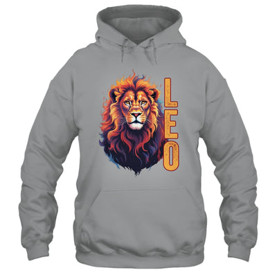 August Birthday Leo Lion Pride Graphic Mens Zodiac Sign Shirt & Hoodie | teecentury