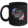 August Floral Mother National Breastfeeding Awareness Month Mug | teecentury