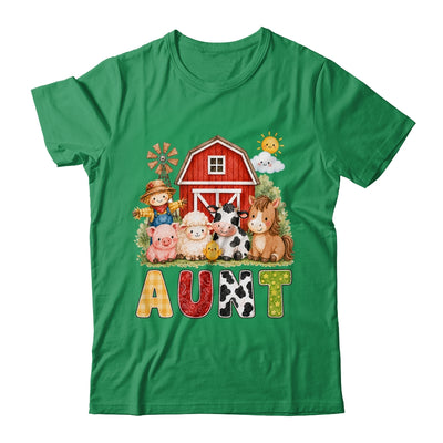 Aunt Farm Cow 1St Birthday Girl Boy Matching Family Shirt & Hoodie | teecentury