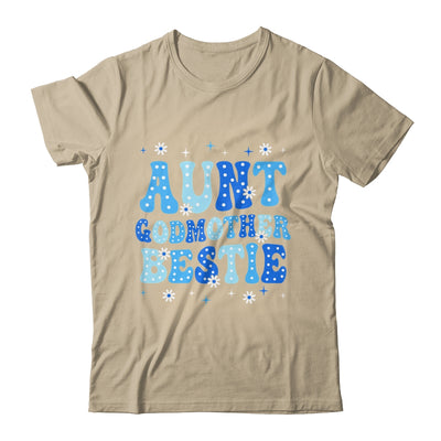 Aunt Godmother Bestie Groovy Cute For Mothers Day Funny Shirt & Tank Top | teecentury