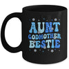 Aunt Godmother Bestie Groovy Cute For Mothers Day Funny Mug | teecentury