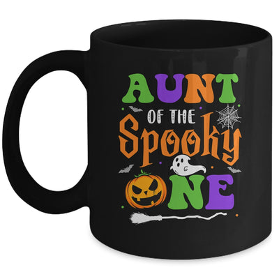 Aunt Halloween 1st Birthday Boy Matching Family Spooky One Mug | teecentury