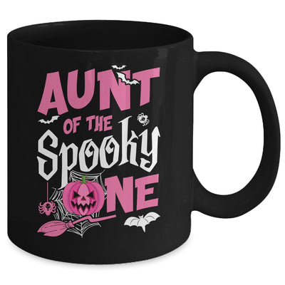Aunt Halloween 1st Birthday Girl Matching Family Spooky One Mug | teecentury