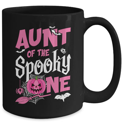 Aunt Halloween 1st Birthday Girl Matching Family Spooky One Mug | teecentury