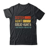 Aunt Mother's Day From Niece Nephew Sister Aunt Great Aunt Shirt & Tank Top | teecentury