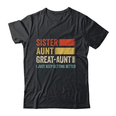 Aunt Mother's Day From Niece Nephew Sister Aunt Great Aunt Shirt & Tank Top | teecentury