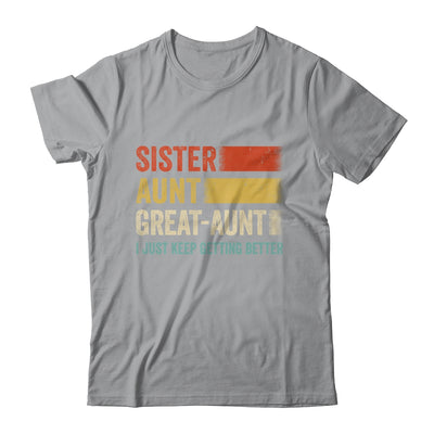 Aunt Mother's Day From Niece Nephew Sister Aunt Great Aunt Shirt & Tank Top | teecentury