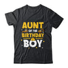 Aunt Of The Birthday Boy Construction Worker Family Party Shirt & Hoodie | teecentury