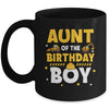 Aunt Of The Birthday Boy Construction Worker Family Party Mug | teecentury