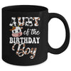 Aunt Of The Birthday Boy Cow Farm 1st Birthday Boy Mug | teecentury