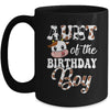 Aunt Of The Birthday Boy Cow Farm 1st Birthday Boy Mug | teecentury