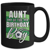 Aunt Of The Birthday Boy Soccer Birthday Soccer Player Mug | teecentury