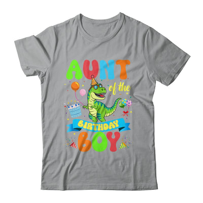 Aunt Of The Birthday Boy TRex Dinosaur Birthday Family Shirt & Hoodie | teecentury