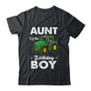 Aunt Of The Birthday Boy Tractors Farm Party Farmer Shirt & Hoodie | teecentury