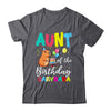 Aunt Of The Birthday Capybara Girl Bday Party Family Shirt & Hoodie | teecentury