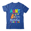 Aunt Of The Birthday Capybara Girl Bday Party Family Shirt & Hoodie | teecentury