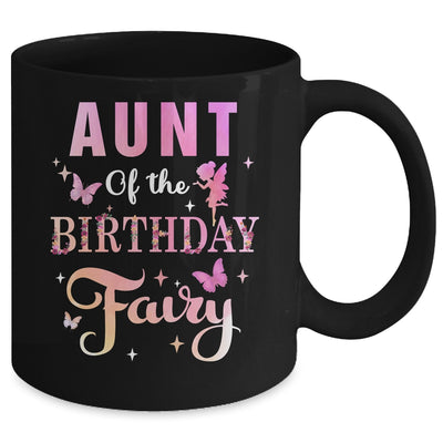 Aunt Of The Birthday Fairy Princess Girl Party Decoration Mug | teecentury