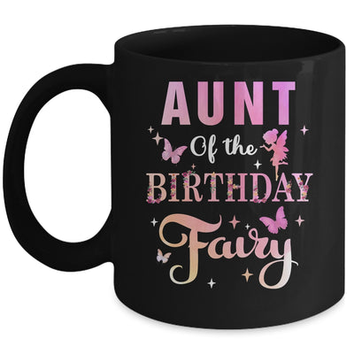 Aunt Of The Birthday Fairy Princess Girl Party Decoration Mug | teecentury
