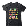 Aunt Of The Birthday Girl 1st Ice Cream Party Family Shirt & Hoodie | teecentury