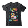 Aunt Of The Birthday Girl Capybara Bday Party Family Shirt & Hoodie | teecentury