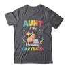 Aunt Of The Birthday Girl Capybara Bday Party Family Shirt & Hoodie | teecentury